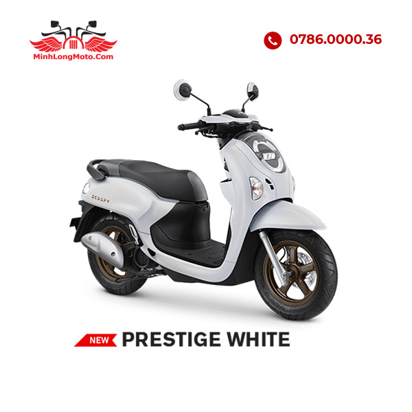 Scoopy 2025 - Smartkey - Trắng nhám