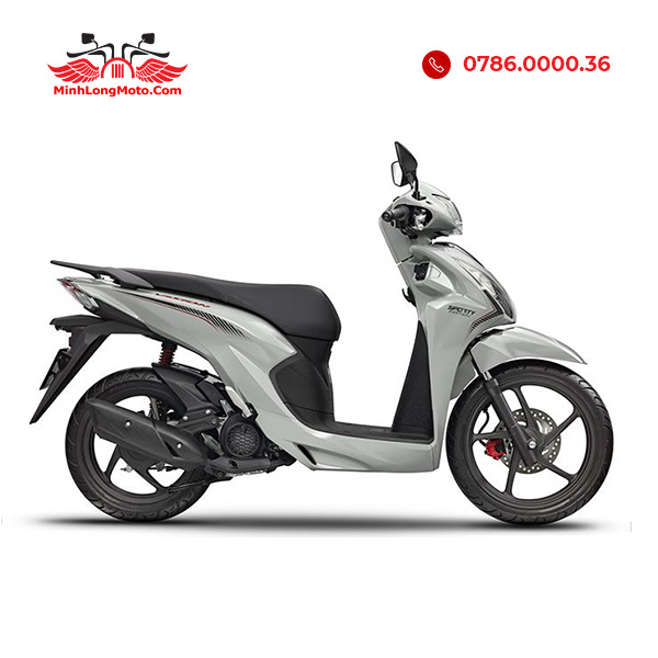 Honda Vision 2023 thể thao Xám đen