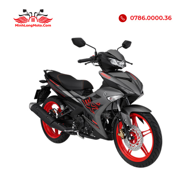 Exciter 150 giới hạn màu mới Xám Đen