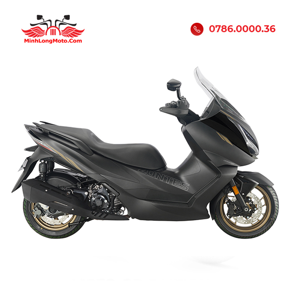 Zontes 350V1 màu đen