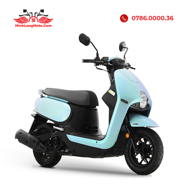 SYM Priti 50 Trắng ánh hồng